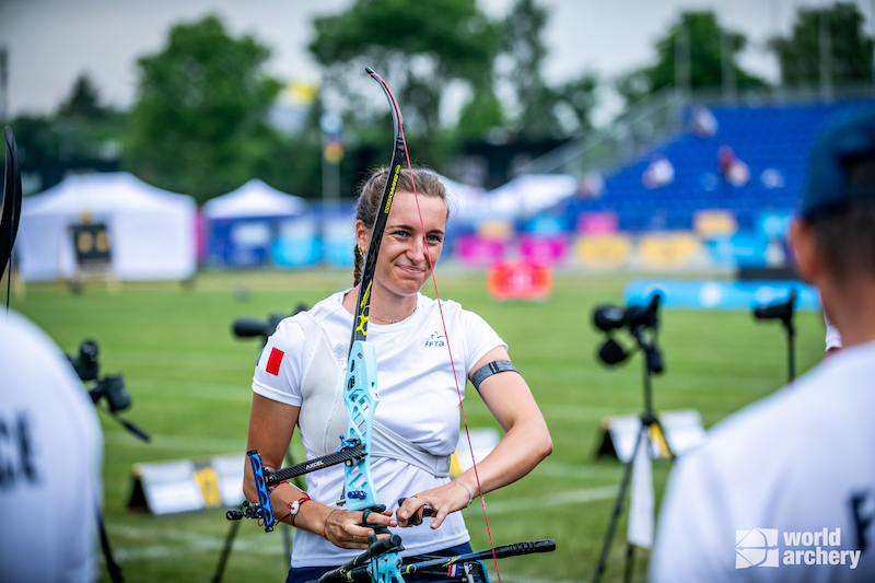 Lisa Barbelin s'offre le record de France avec Baptiste Addis