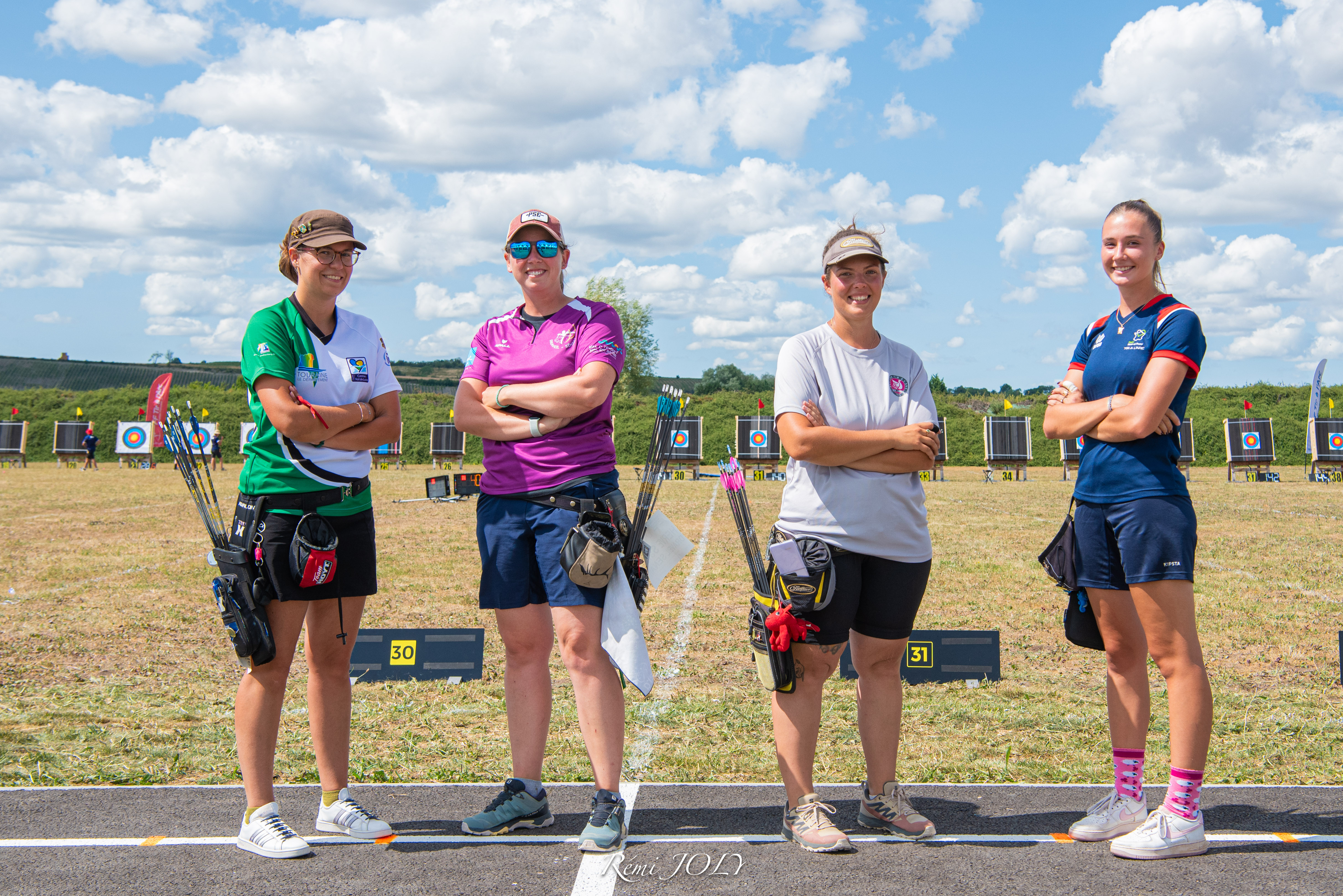 Les finalistes arc à poulies femmes