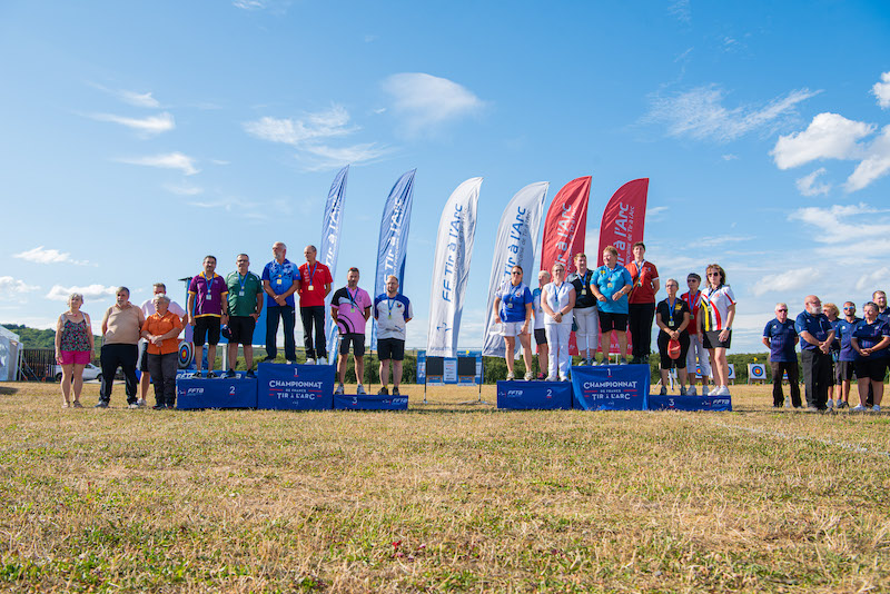 Podium Riom 2023 distances nationales