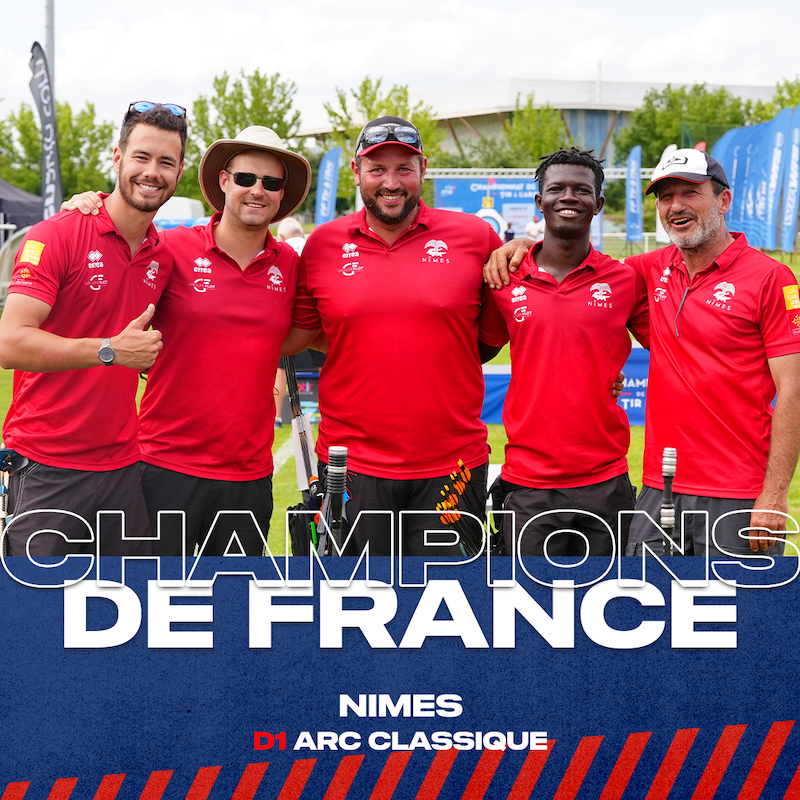 Nîmes Champions de France D1 2023