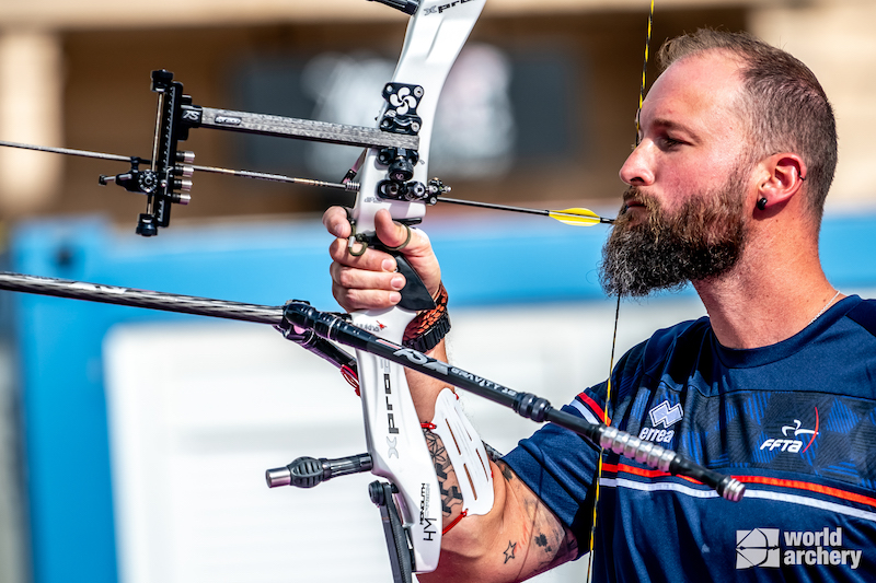 Guillaume Toucoullet en finale bronze des championnats du monde