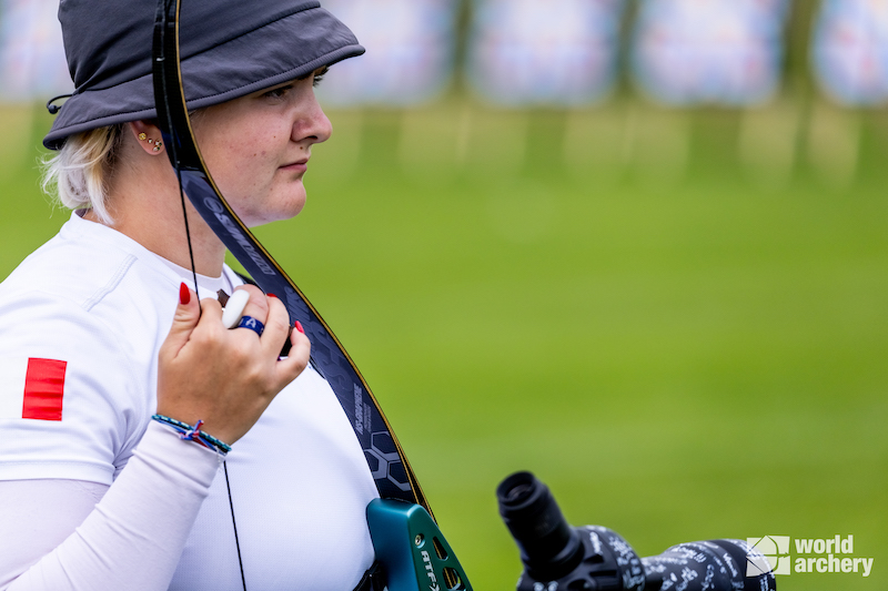 Caroline Lopez, 3e des qualifications à Limerick