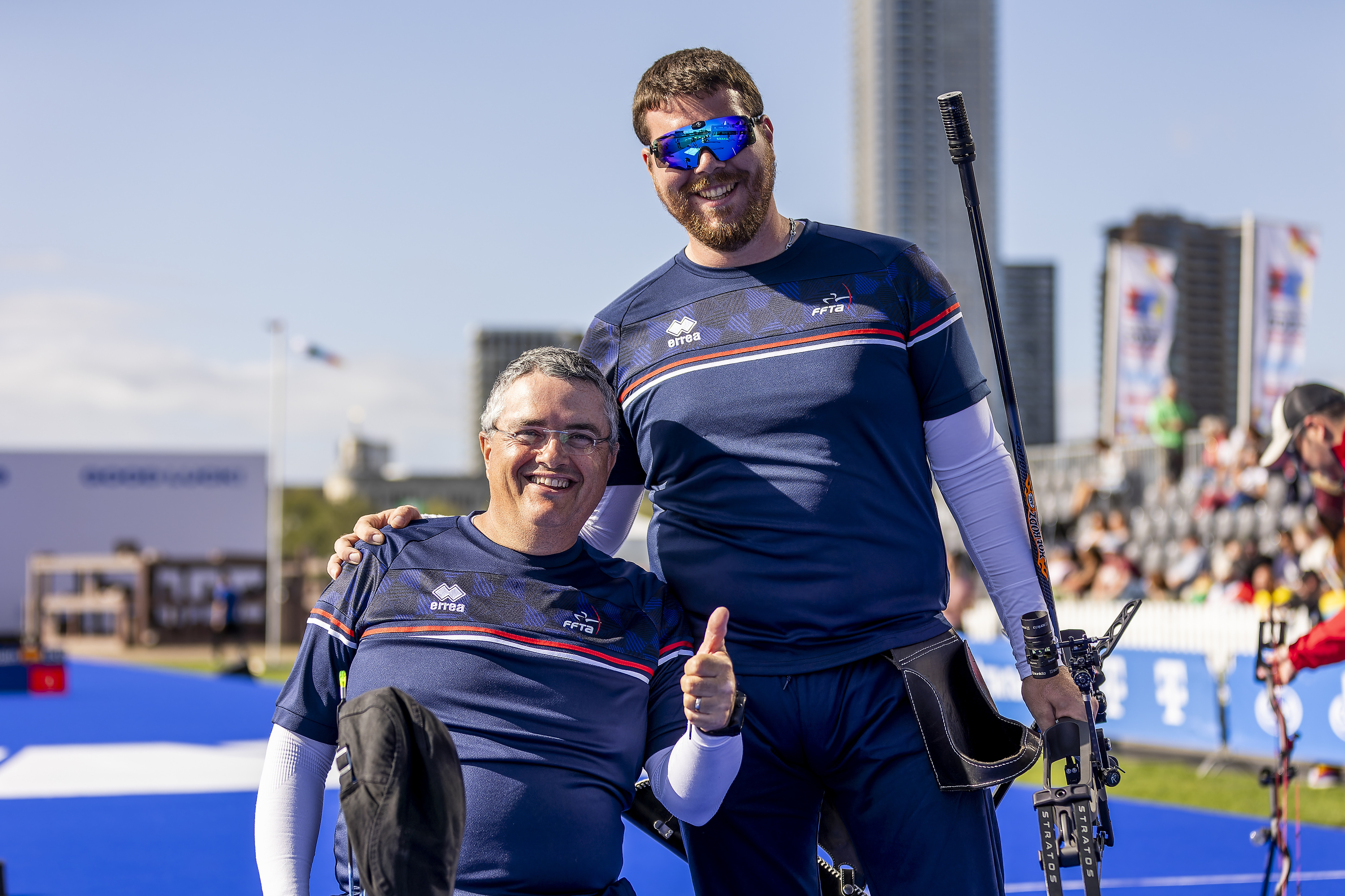 Le duo Joussaume Guérin en or