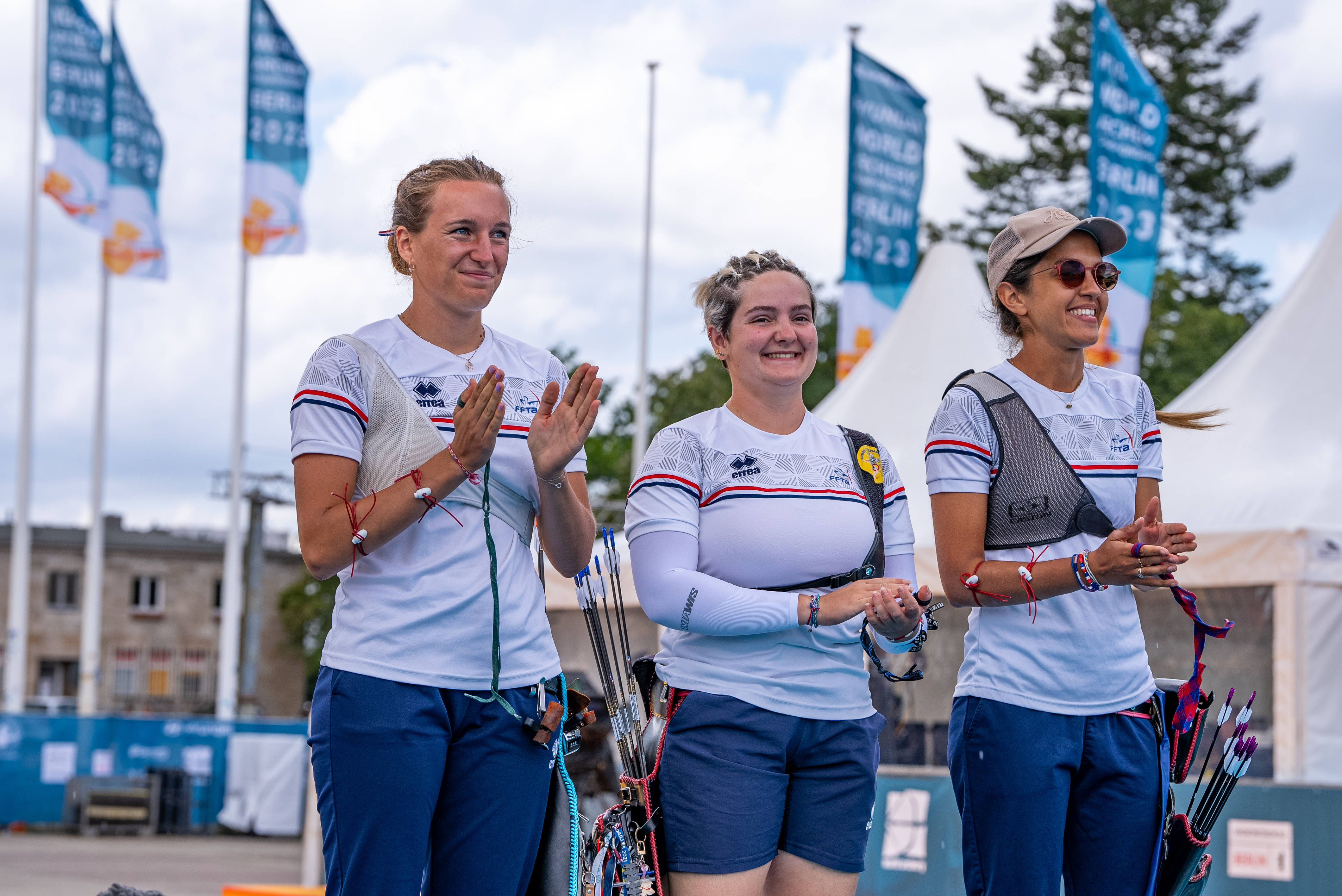 L'équipe de France arc classique femme