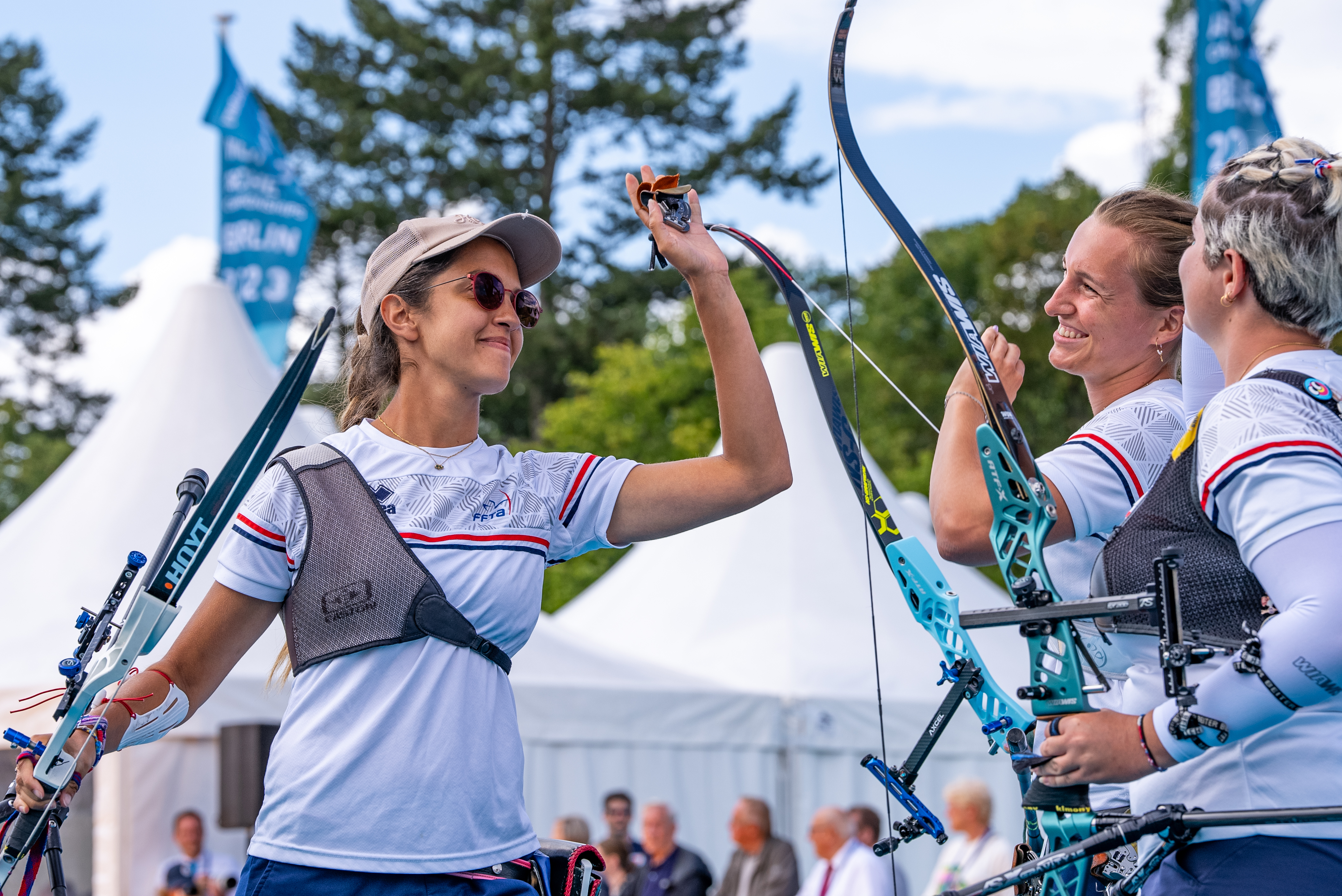 L'équipe de France arc classique femme