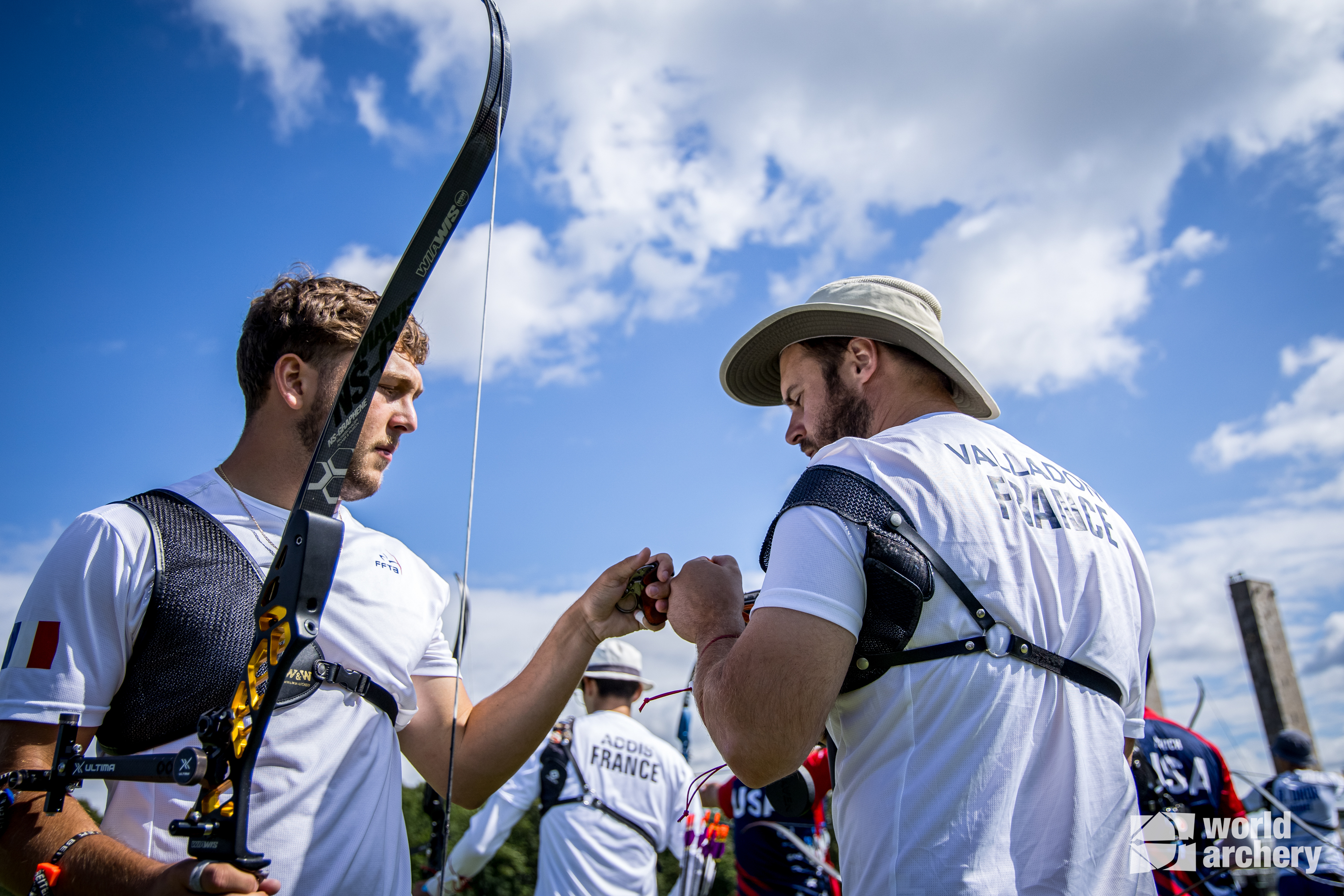 L'équipe de France arc classique homme