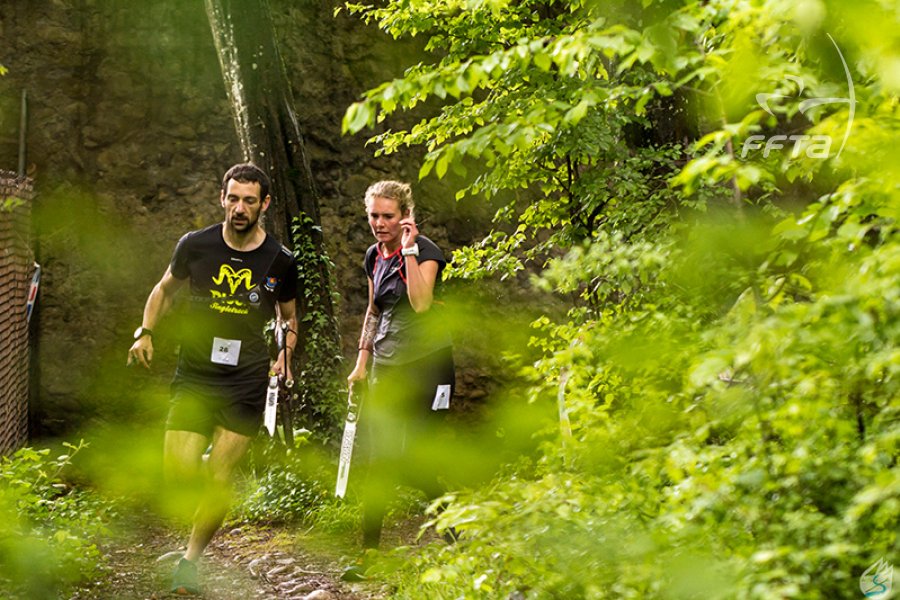 Course à pied en run archery