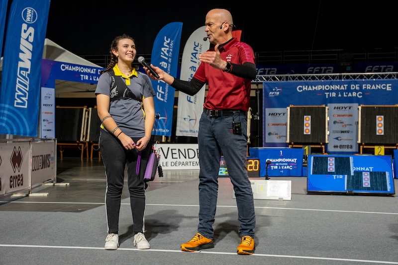 Interview après les finales