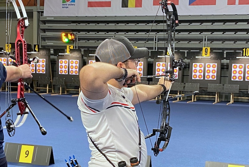 Adrien Gontier à l'Euro indoor 2024