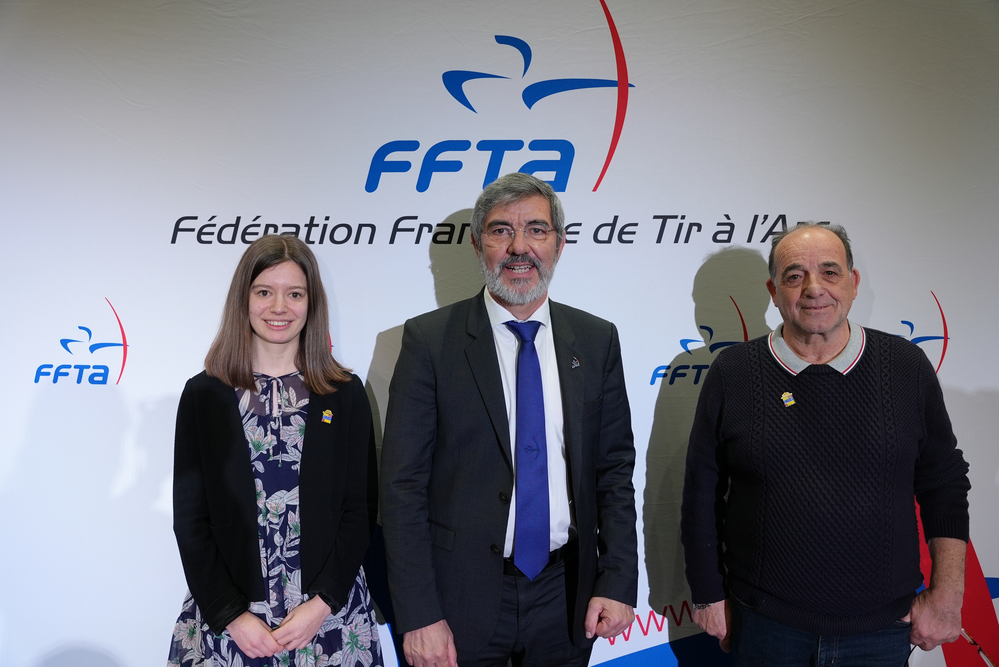 Jean-Michel Cléroy accueille au Comité Directeur Clara Pernot et Georges Albano.