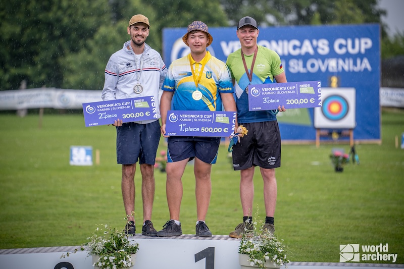 Romain Fichet - Veronica's Cup podium