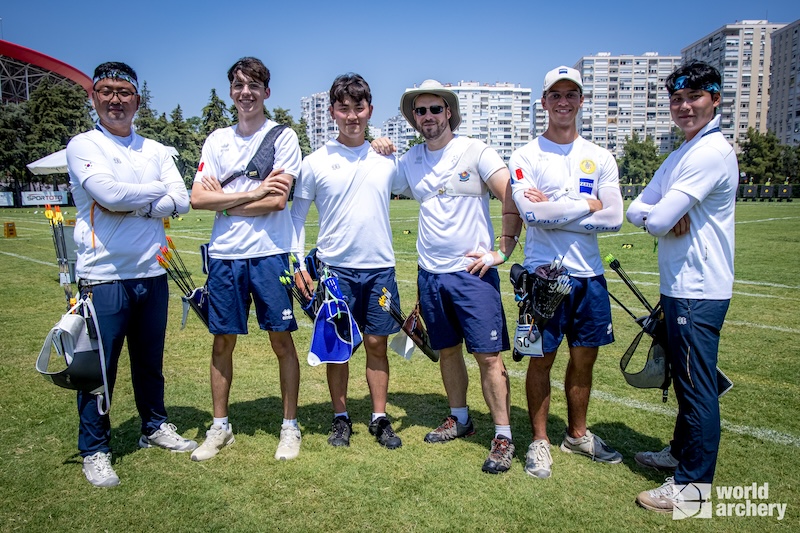 France - Corée du Sud en finale à Antalya. ©Dean Alberga / World Archery