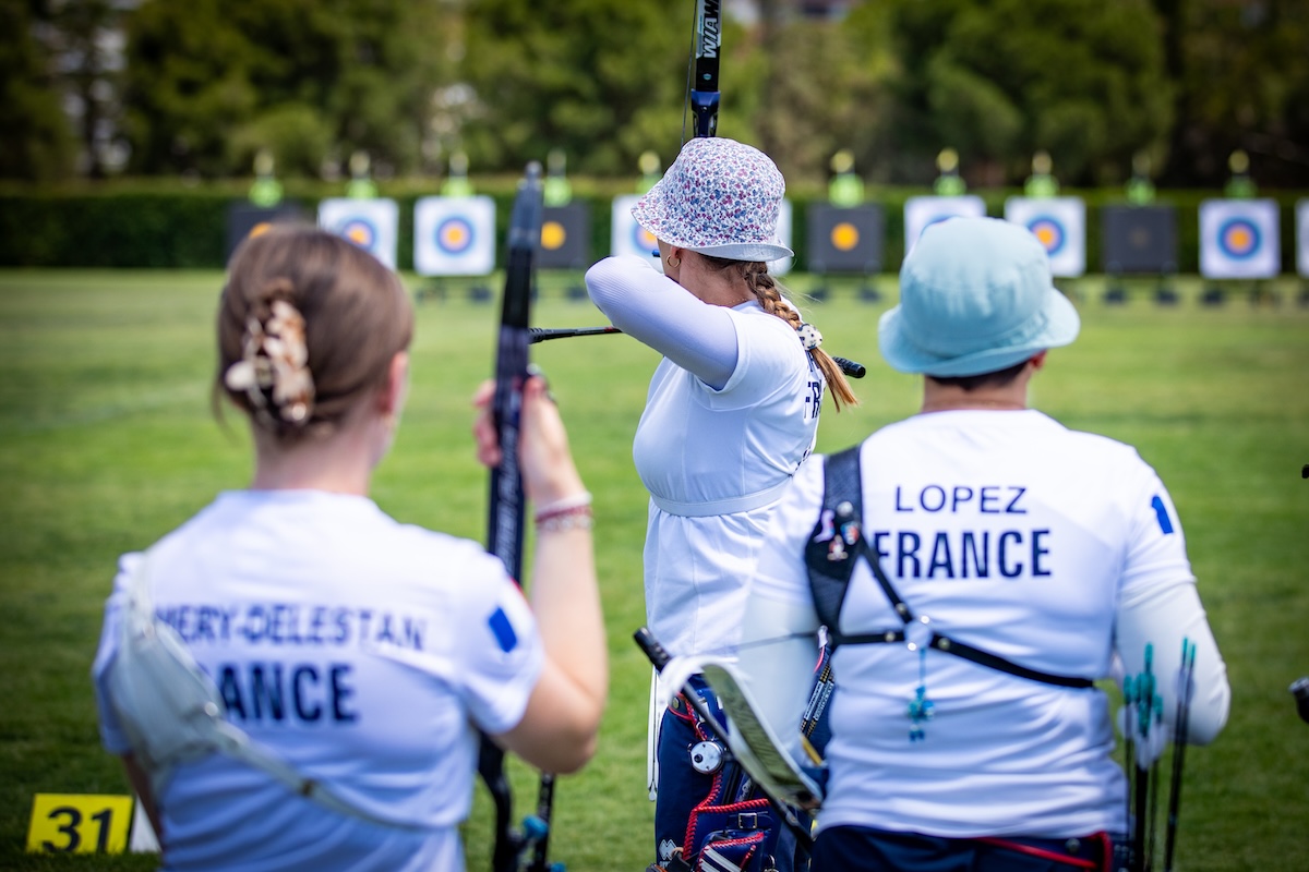 Équipe femme arc classique