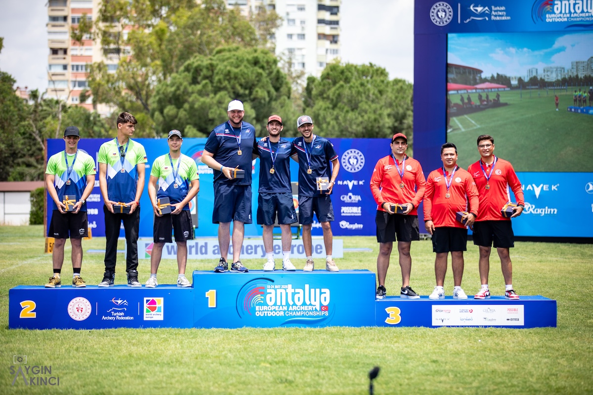 podium championnat Europe