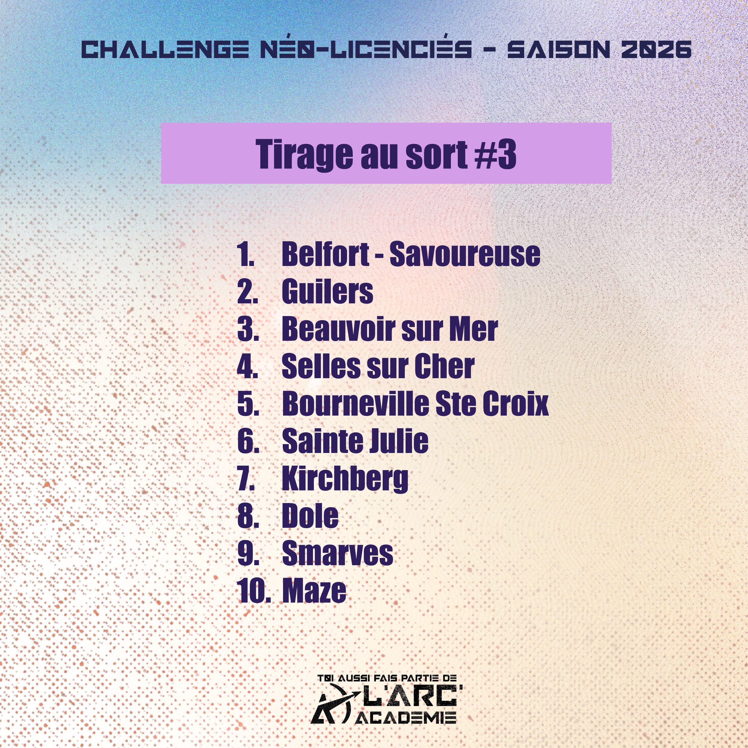 Challenge néo 2026 T3