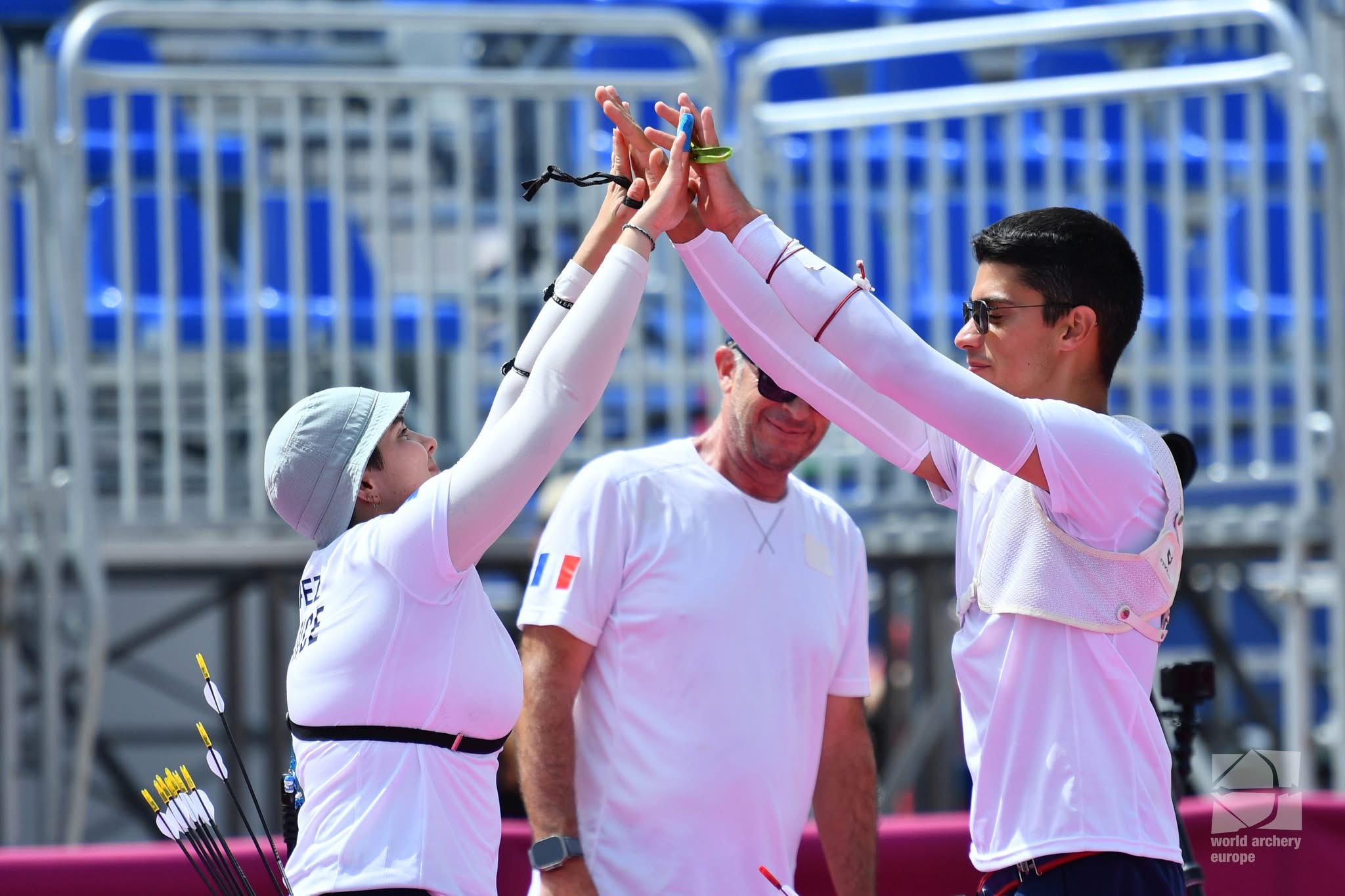Lopez-Chirault champions en equipe mixte