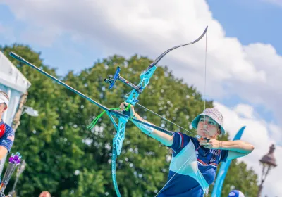 Lisa Barbelin en finale de la coupe du monde