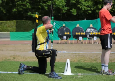 Le run archery à Venue les Sablons