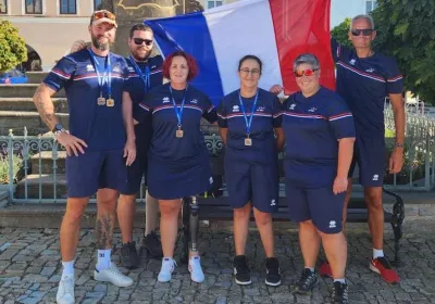 L'équipe de France para à Nove Mesto