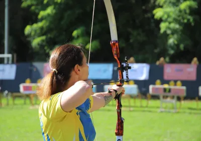 Tir sur cible olympique – PARC DE LOISIRS ARCHERY AVENTURES