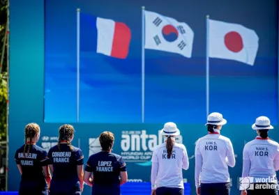L'argent pour la France à Antalya