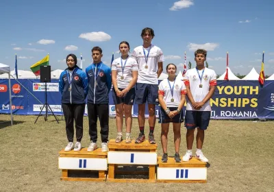 Podium U18 mixte