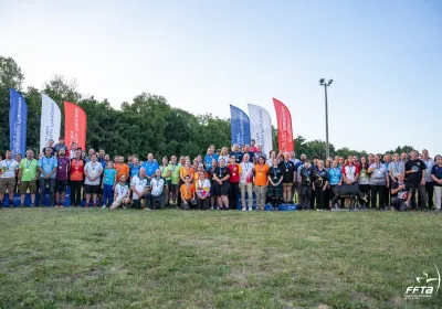 Les podiums des championnats de France 3D