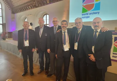 Congrès de World Archery Europe : Jean-Michel Cléroy et Hervé Toggwiler réélus