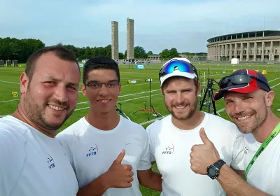 Coupe du Monde à Berlin : l'équipe de France masculine arc classique en finale Or !