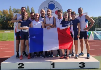 Onze médailles pour les Français à la Coupe d'Europe de Run Archery
