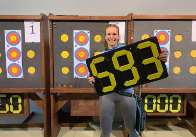 Record de France en salle pour Lisa Barbelin 593 pts