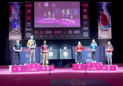 Finales Jeunes : Cadronet en Or, Bouleau en argent, Machinet en bronze!