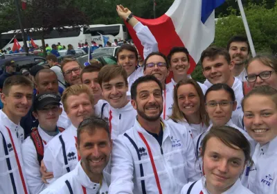 Les Bleuets en recherche d’expérience à Rovereto.