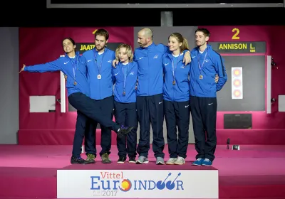 EuroVittel 2017 : deux médailles d'argent pour les équipes arc classique !