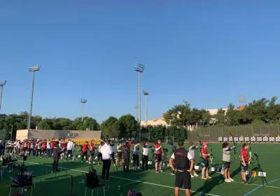 Les archers de l'INSEP à Antalya