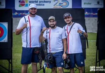 Coupe du Monde à Medellin : Et de quatre finales pour l’équipe de France arc à poulies!