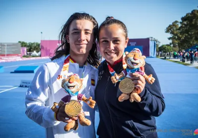 Kyla Touraine-Helias et Jose Solera remportent l'or en double mixte