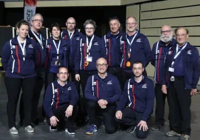 Les arbitres du championnat de France Jeunes au grand complet en Errea