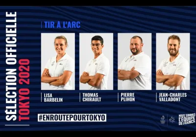 La sélection des quatre archers français pour Tokyo officialisée