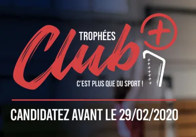 Trophées Club+ du CNOSF : Encore 15 jours pour candidater