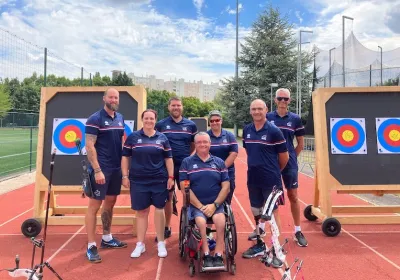 Les Bleus à Rome pour le championnat d’Europe Para-tir à l’arc