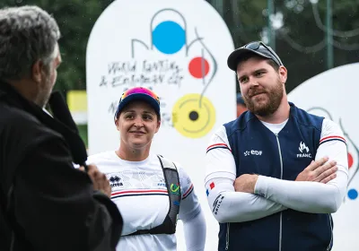 Julie Rigault Chupin et Maxime Guérin repartent avec l'or 