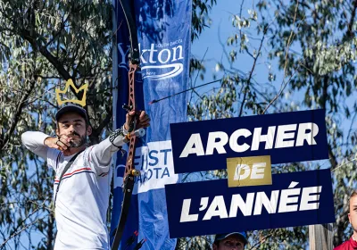 David Jackson élu archer de l'année 2022