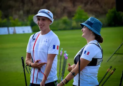 Carton plein pour les cadets arc classique à Bucarest