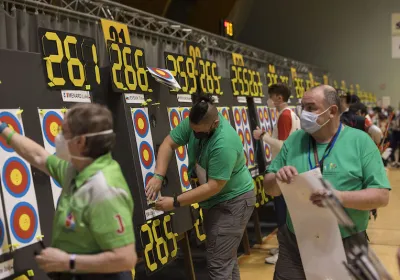 Les barebow font leur entrée au championnat d'Europe en salle