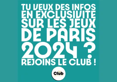 Lancement du Club Paris 2024 - Viens défier les athlètes