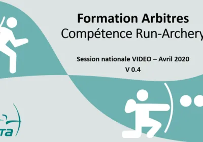 Première formation et compétence Run Archery pour les arbitres