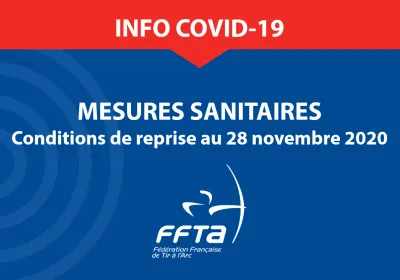  Quelles conditions de reprise pour le tir à l’arc à partir du 28 novembre ?