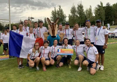 Les Bleuets à la conquête de Madrid