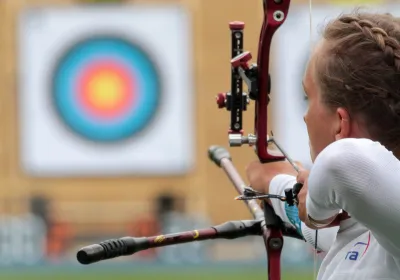 La sélection des archers retenus en Équipe de France arc classique 2022